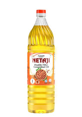 Netaji Double Filter Groundnut Oil 1 Litre bottle