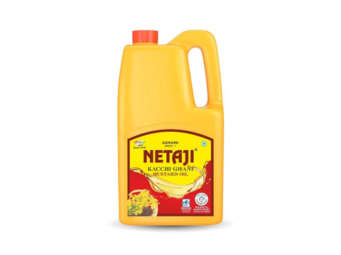 Netaji Kacchi Ghani Mustard Oil 5 Litre Jar – Ashoka Oil Industries