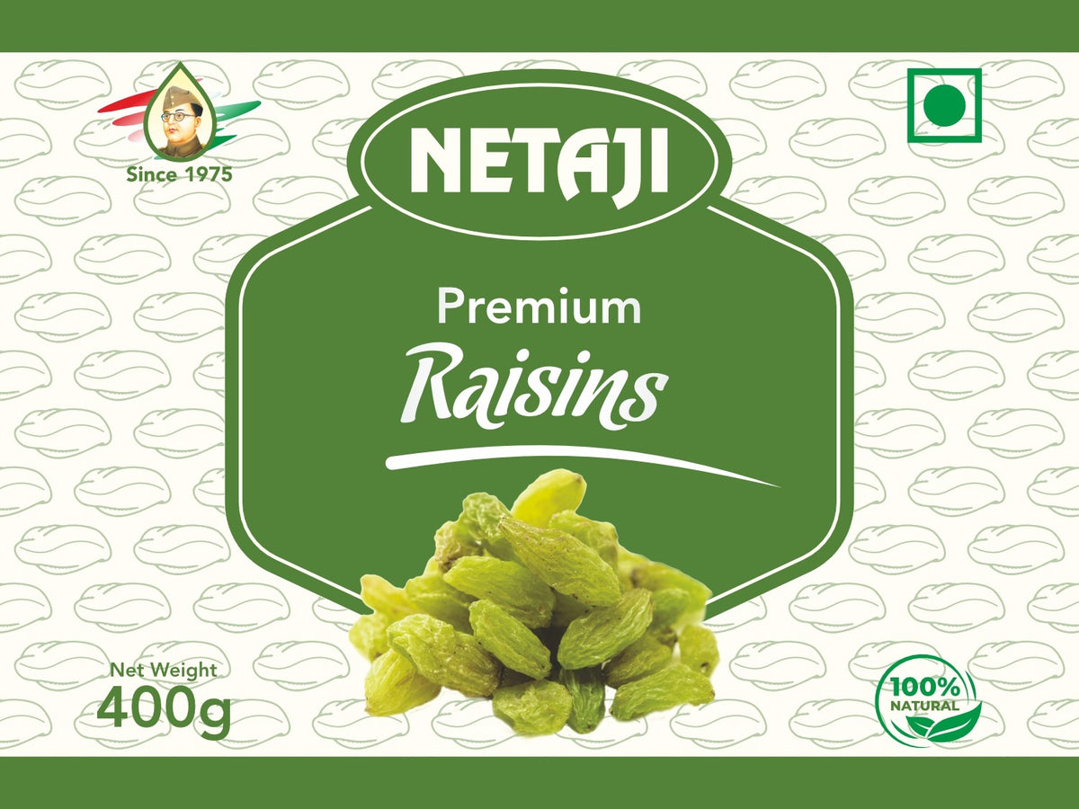 Netaji raisins product range by Ashoka Oil Industries