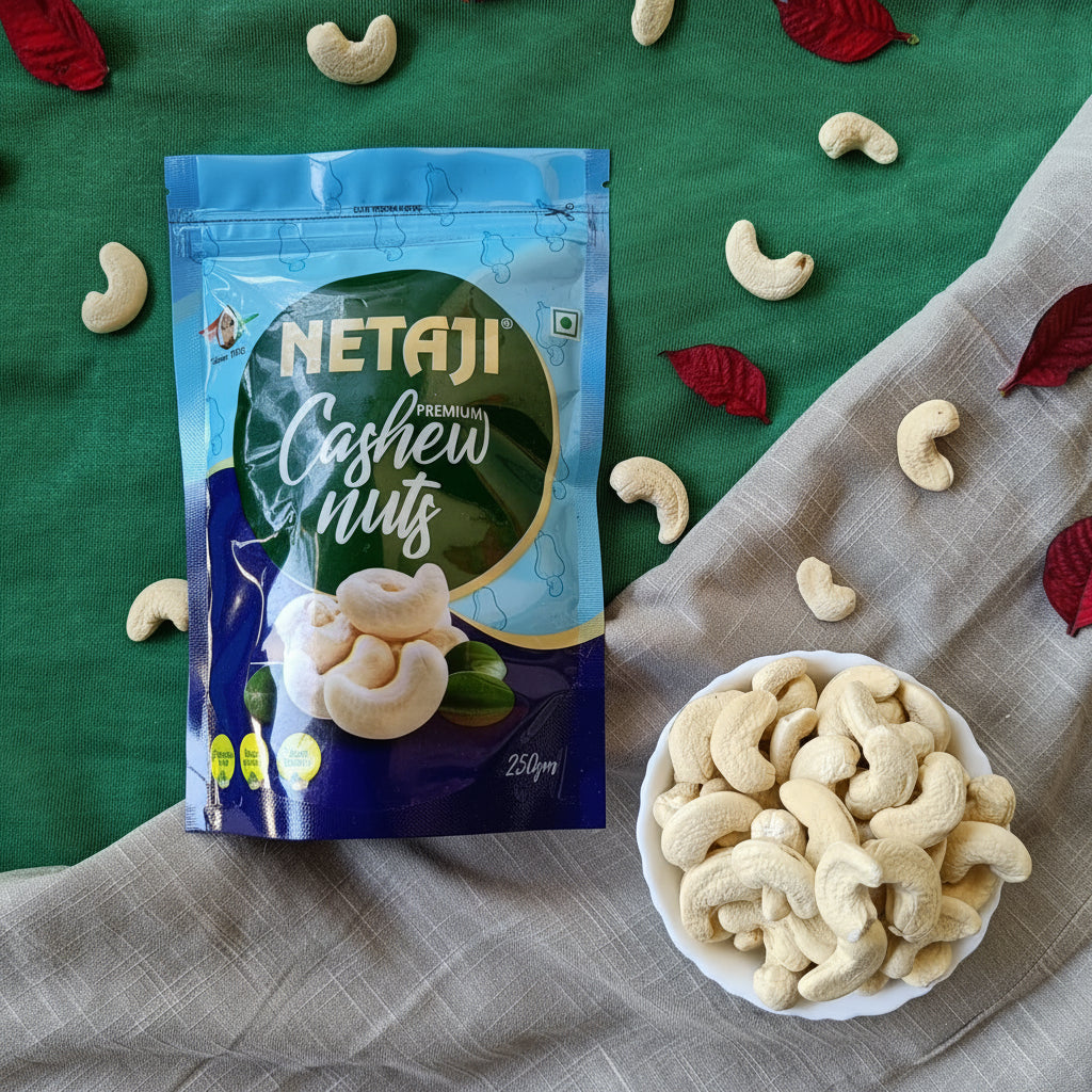 Netaji Premium Cashew Nuts 250 g product image