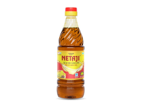 Netaji Kacchi Ghani Mustard Oil 500 MLAshoka Oil Industries