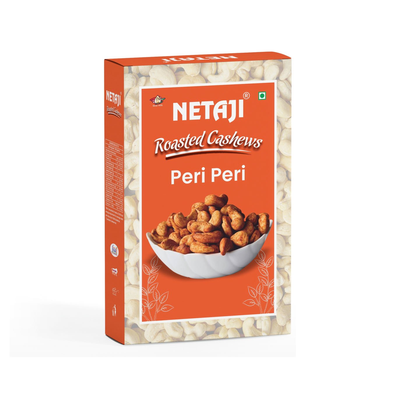 Netaji Peri-Peri Roasted Cashew Nuts 250 g BoxAshoka Oil Industries