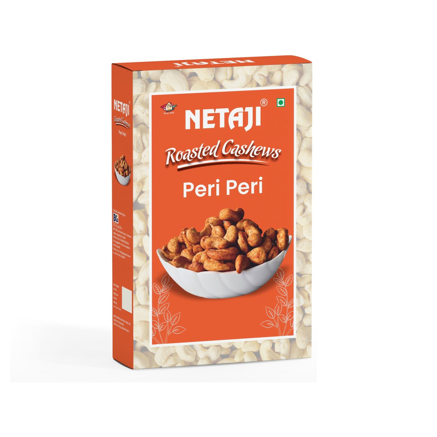 Netaji Peri-Peri Roasted Cashew Nuts 250 g BoxAshoka Oil Industries