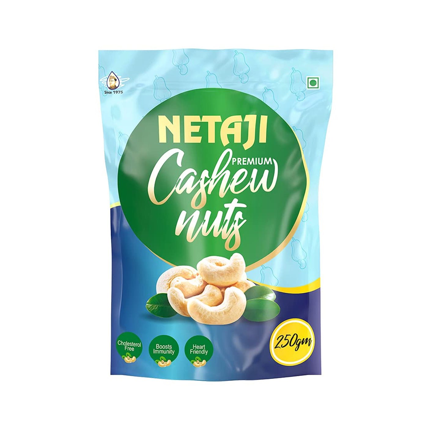 Netaji Premium Cashew Nuts 250 g PouchAshoka Oil Industries