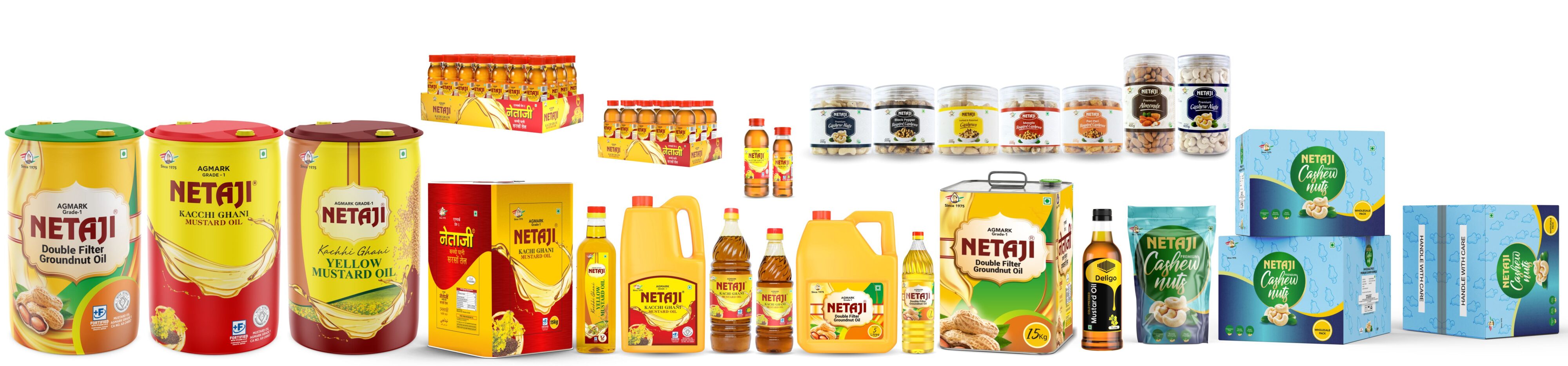 Netaji Cooking Oils, Essential Oils, Dry Fruits